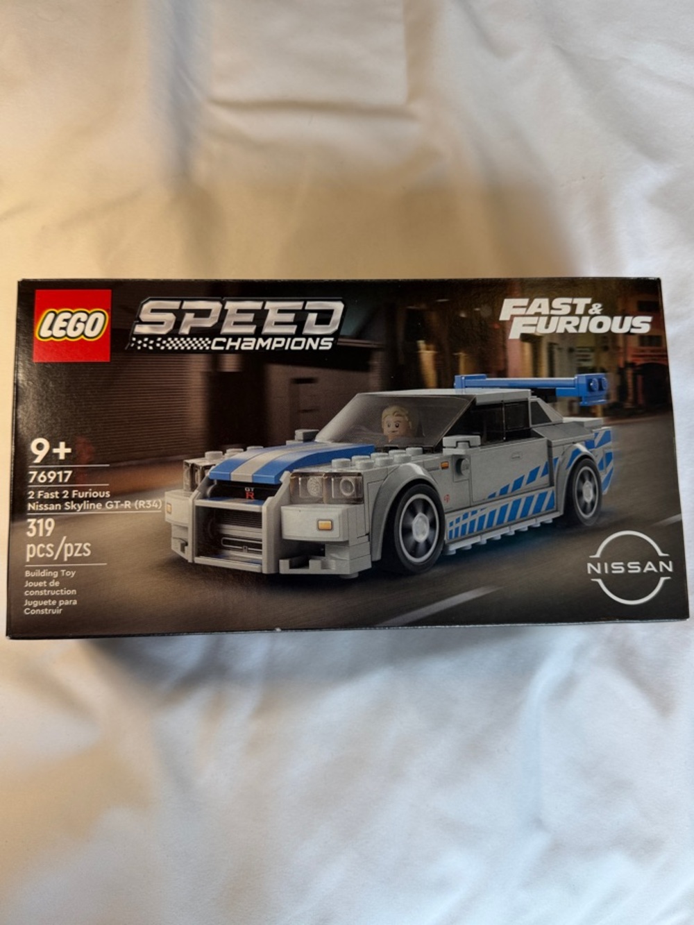 NIB LEGO Speed Champions Nissan Skyline GT-R (R34) - Fast and Furious